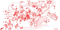 FAISCEAU DES FILS pour Honda NC 700 X de 2017