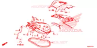 COUVERCLE DE COFFRE pour Honda NC 700 X ABS DCT de 2017