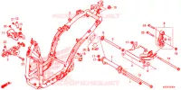 CADRE pour Honda SH 300 I ABS -3E- de 2018