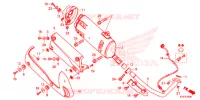 SILENCIEUX D'ECHAPPEMENT pour Honda SH 300 I ABS -3E- de 2018