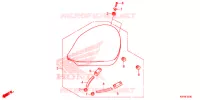 SELLE MONOPLACE pour Honda REBEL 300 ABS de 2018