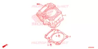 CYLINDRE pour Honda REBEL 300 de 2017
