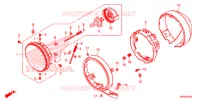 PHARE pour Honda REBEL 300 de 2017