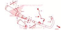 SILENCIEUX D'ECHAPPEMENT pour Honda REBEL 300 de 2017
