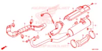 SILENCIEUX D'ECHAPPEMENT pour Honda FOURTRAX 500 RUBICON AT DCT EPS de 2018