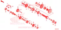 BOITE DE VITESSES pour Honda TRX 250 FOURTRAX RECON Electric Shift de 2018