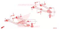 TRIANGLES AVANT pour Honda TRX 250 FOURTRAX RECON Electric Shift de 2018
