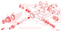 BRAS OSCILLANT pour Honda TRX 250 FOURTRAX RECON Electric Shift de 2019