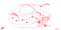SELLE pour Honda TRX 250 FOURTRAX RECON Electric Shift de 2019