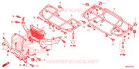 SUPPORT pour Honda FOURTRAX 420 RANCHER 4X4 DCT EPS de 2018