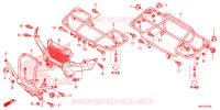 SUPPORT pour Honda FOURTRAX 420 RANCHER 4X4 Manual Shift de 2018