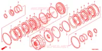 EMBRAYAGE (2 3) pour Honda FOURTRAX 680 RINCON CAMO de 2018