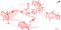 FEU ARRIERE pour Honda FOURTRAX 680 RINCON CAMO de 2018