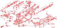 CADRE pour Honda FOURTRAX 500 FOREMAN 4X4 ES PS de 2018