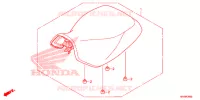 SELLE pour Honda FOURTRAX 500 FOREMAN 4X4 ES PS de 2018