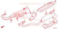 SILENCIEUX D'ECHAPPEMENT pour Honda FOURTRAX 500 FOREMAN 4X4 ES PS de 2018