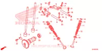ARBRE A CAMES   SOUPAPE pour Honda FOURTRAX 500 FOREMAN 4X4 ES PS de 2018