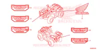 AUTOCOLLANTS pour Honda FOURTRAX 500 FOREMAN 4X4 ES PS de 2018