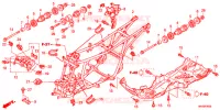 CADRE pour Honda FOURTRAX 500 FOREMAN 4X4 ES PS de 2018