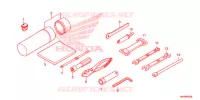 OUTIL pour Honda FOURTRAX 500 FOREMAN 4X4 ES PS de 2018