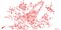 CADRE pour Honda NC 700 ABS de 2013
