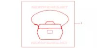 SAC INTERIEUR DE TOP CASE pour Honda NC 700 ABS de 2013