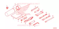 OUTIL pour Honda FOURTRAX 500 FOREMAN BASE de 2018