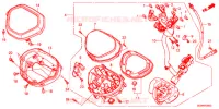 COMPTEUR pour Honda 50 CROSS CUB de 2018