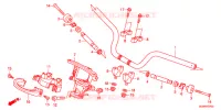 GUIDON pour Honda 50 CROSS CUB de 2018