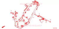 CADRE pour Honda DUNK 50 de 2018