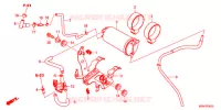 SYSTÈME DE RECYCLAGE DES GAZ pour Honda CB 400 SUPER FOUR ABS WHITE de 2018