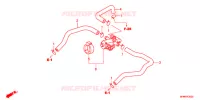 VALVE DE COMMANDE D'INJECTION D'AIR pour Honda CB 400 SUPER FOUR ABS WHITE de 2018