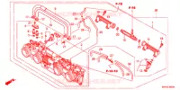 CORPS DE PAPILLON pour Honda CB 1300 SUPER BOL DOR ABS WHITE de 2018