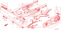 BRAS OSCILLANT pour Honda NC 750 INTEGRA de 2015