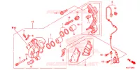 ETRIER DE FREIN AVANT pour Honda NC 750 INTEGRA de 2015