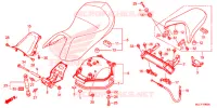 SELLE pour Honda NC 750 INTEGRA de 2015