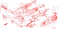BRAS OSCILLANT pour Honda NC 750 INTEGRA de 2015