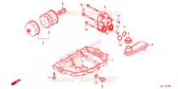 CARTER   POMPE   FILTRE A HUILE pour Honda NC 750 INTEGRA de 2015