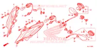 CLIGNOTANT pour Honda NC 750 INTEGRA de 2015