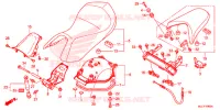 SELLE pour Honda NC 750 INTEGRA de 2015