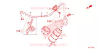 SYSTÈME DE RECYCLAGE DES GAZ pour Honda NC 750 INTEGRA de 2015