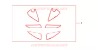 KIT DECO RACING pour Honda CBR 600 RR de 2007