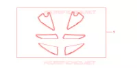 KIT DECO RACING pour Honda CBR 600 RR de 2007