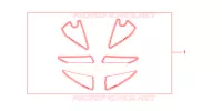 KIT DECO RACING pour Honda CBR 600 RR de 2007