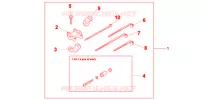 KIT FIXATION GPS pour Honda NC 700 X 35KW de 2013