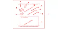 KIT FIXATION GPS pour Honda NC 700 X 35KW de 2013