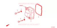 COUVRE CULASSE (SC125A) pour Honda SC 125 de 2010