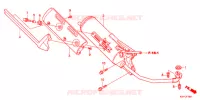 SILENCIEUX D'ECHAPPEMENT (SC125A) pour Honda SC 125 de 2010