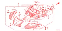 FEUX ARRIERE (SC125A) pour Honda SC 125 RED de 2010