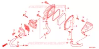 FILTRE A AIR   SOUPAPE D'AIR (SC125A) pour Honda SC 125 RED de 2010
